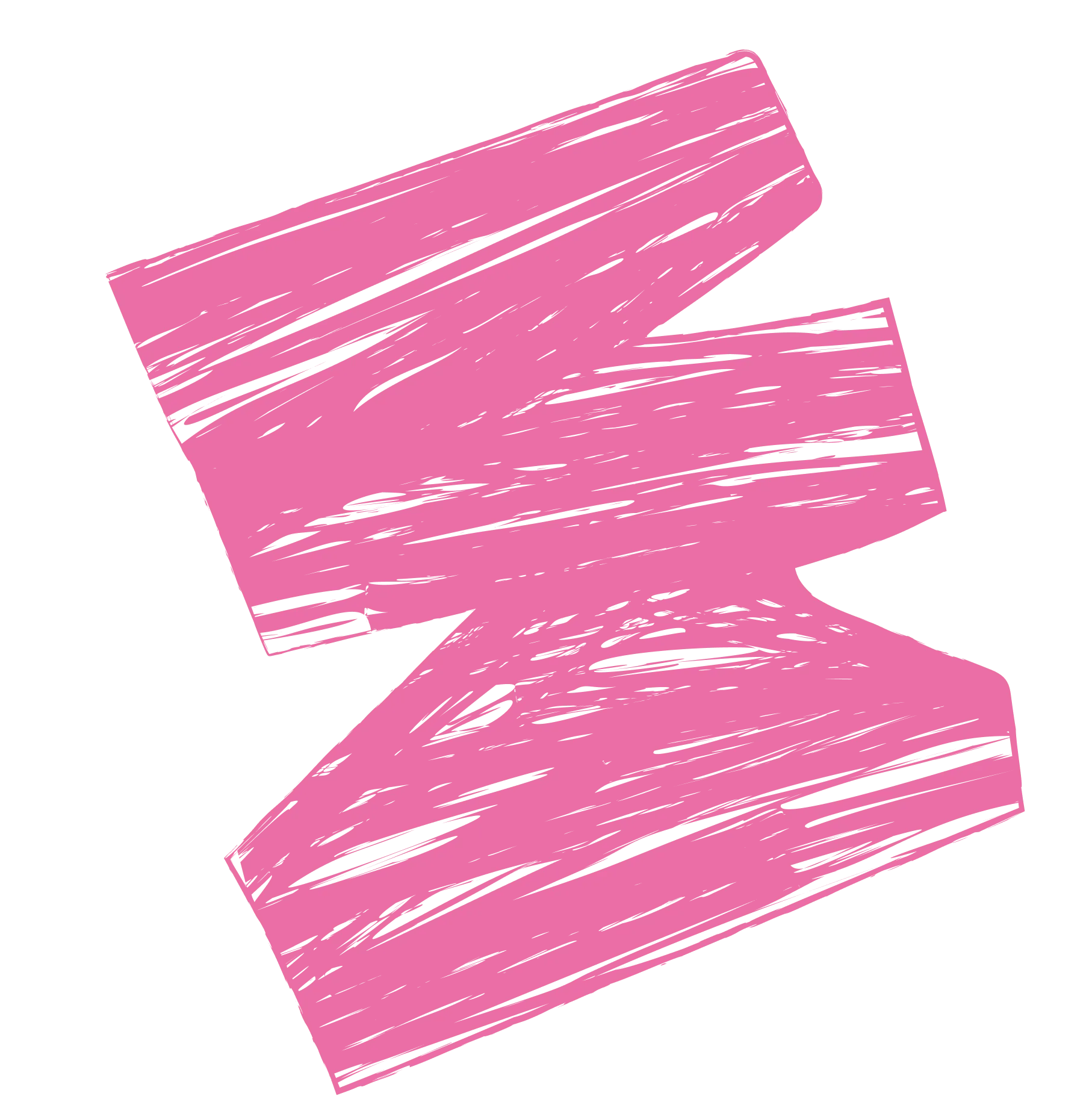 ピンクの絵の具イラスト